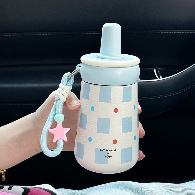New Creative High-capacity Stainless Steel Water Bottle