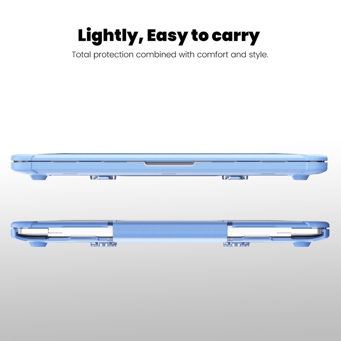 Air13 Laptop Case Transparent Frosted Cooling Bracket Anti-fall Shell