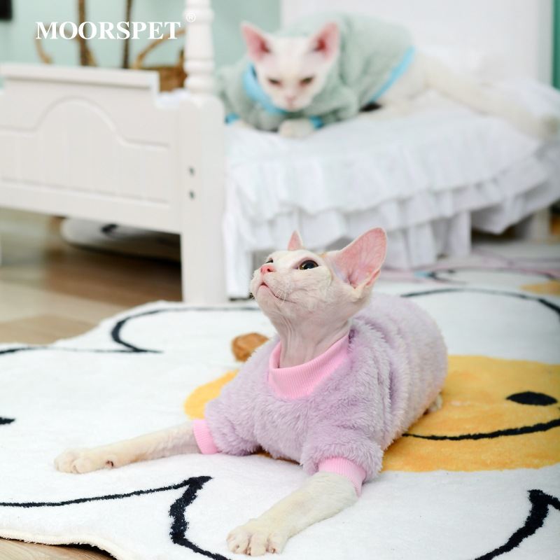 Thickened Warm Fleece British Shorthair Pet Cat Clothes