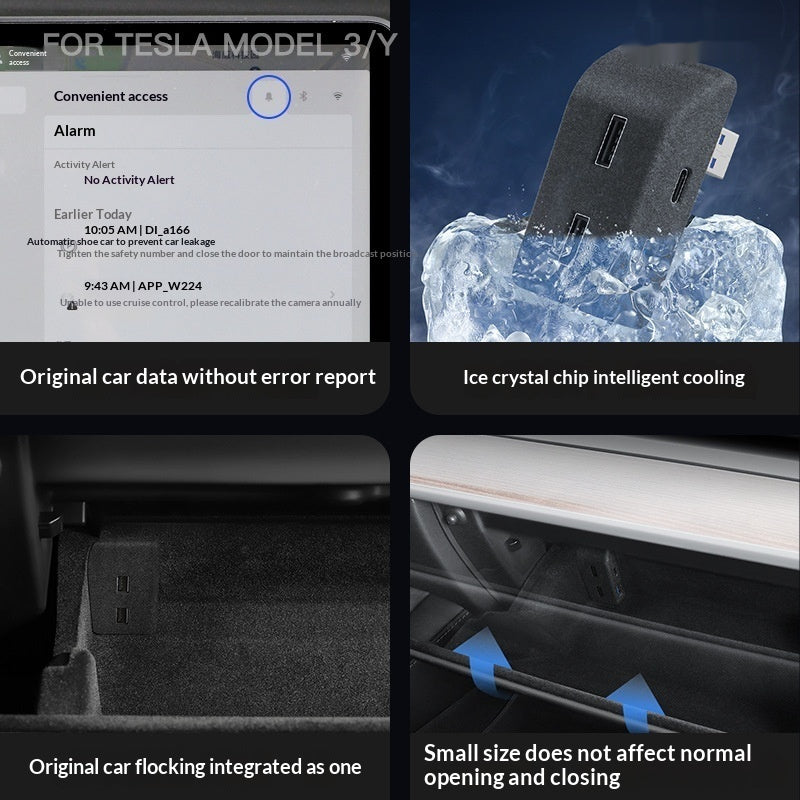 Glovebox Dock, Central Control Extender, USB Accessories