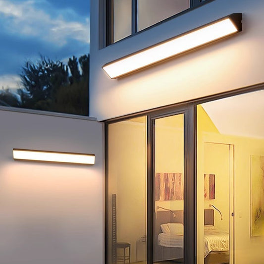 Villa Perimeter Fence, Balcony, Corridor Outdoor Waterproof Human-body Induction Wall Lamp