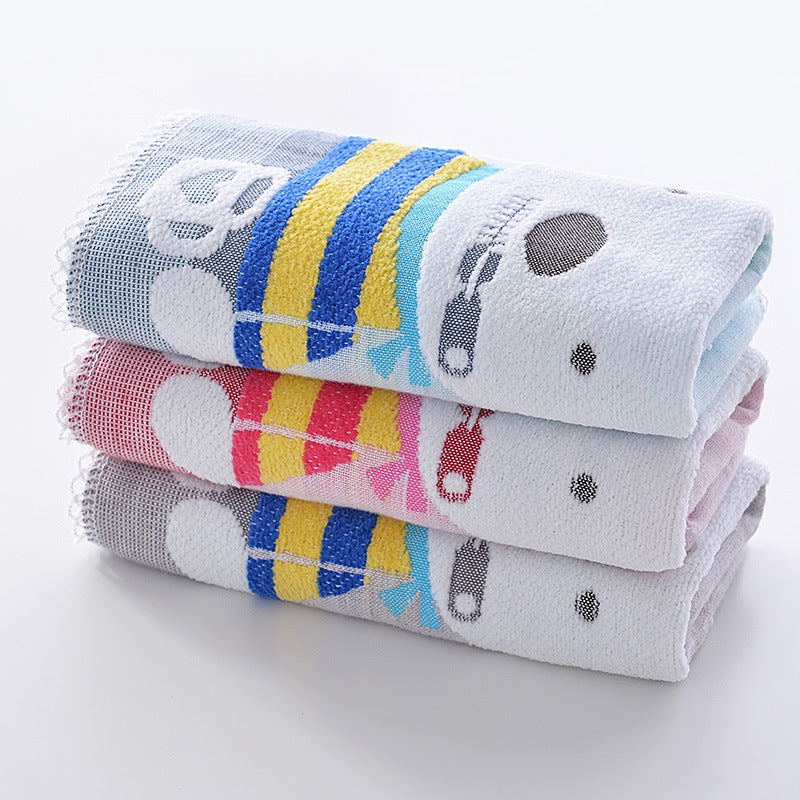 Cotton Face Towel For Home Use Soft And Highly Absorbent Perfect For Babies