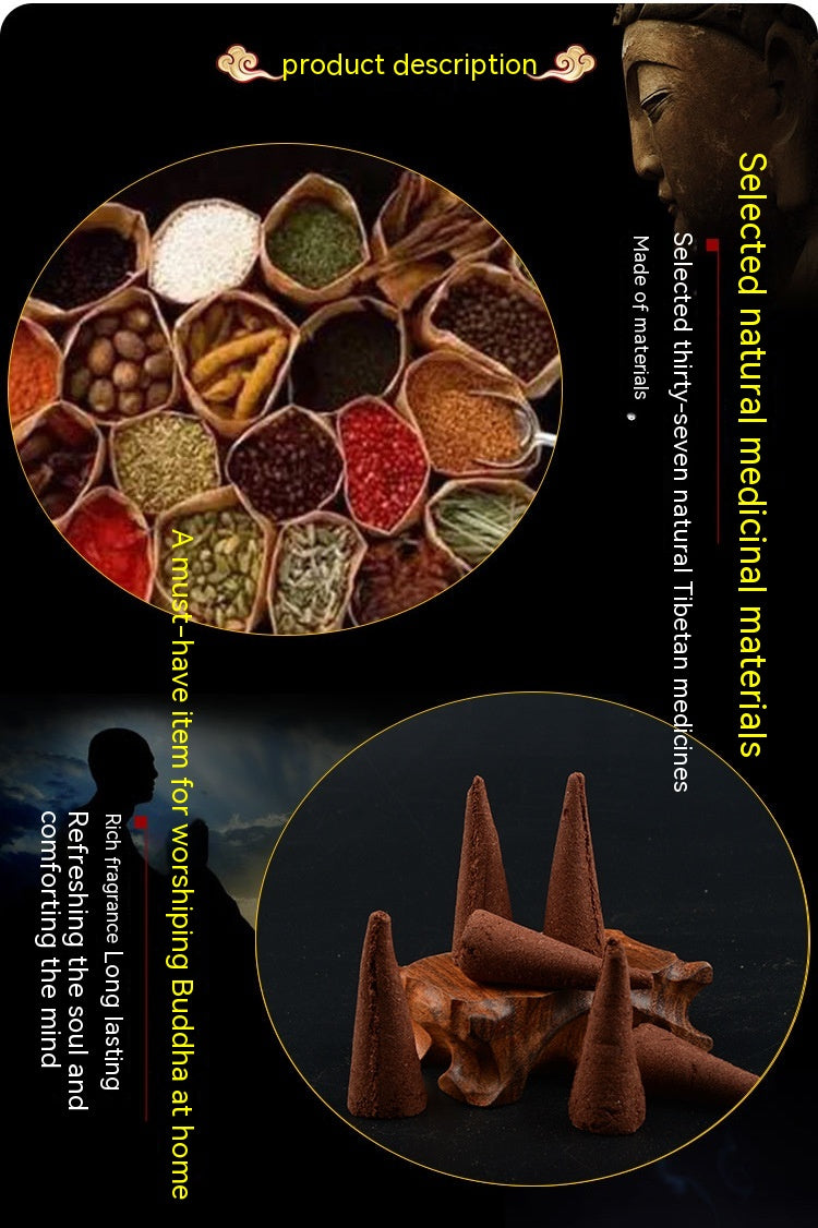 Natural Ancient Method Cigarette Supply For Powder Tower Incense Feeding