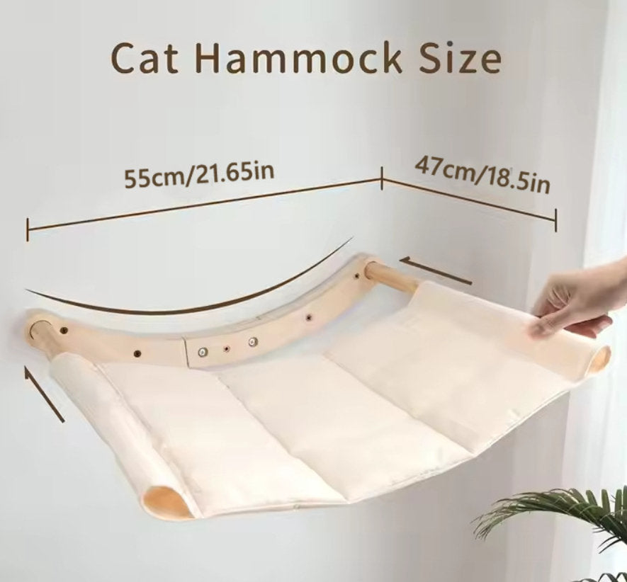 Wooden Wall Shelf Wall-Mounted Perch Leisure Cat Climbing Frame Pet Supplies