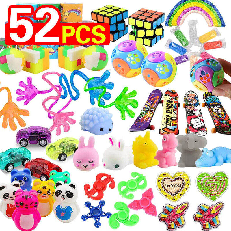 52 PCS Assortment Party Favors Toys For Kids, Premium Mini Ctue Favors For All