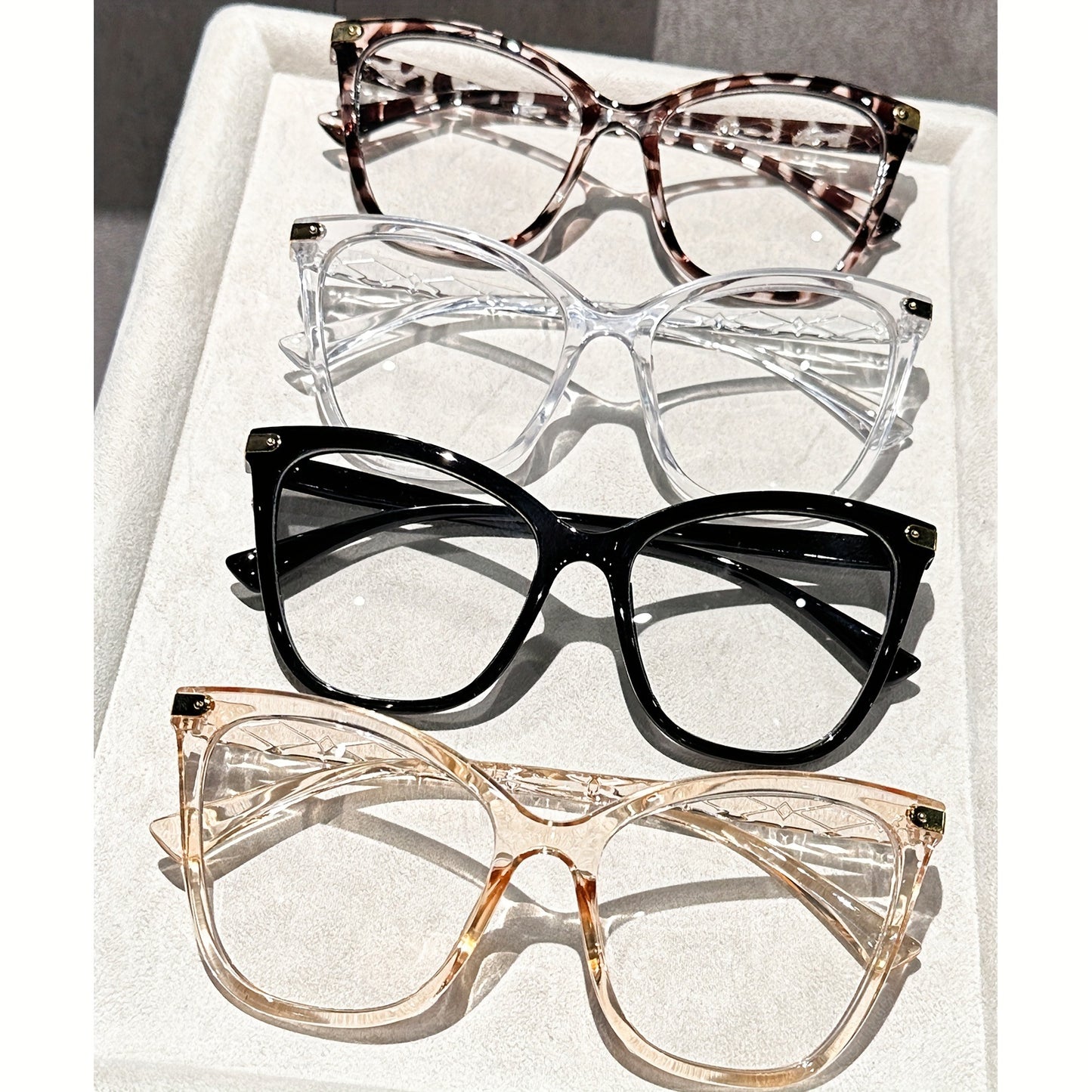 New Cross-border Korean-style Trendy Square-frame Glasses