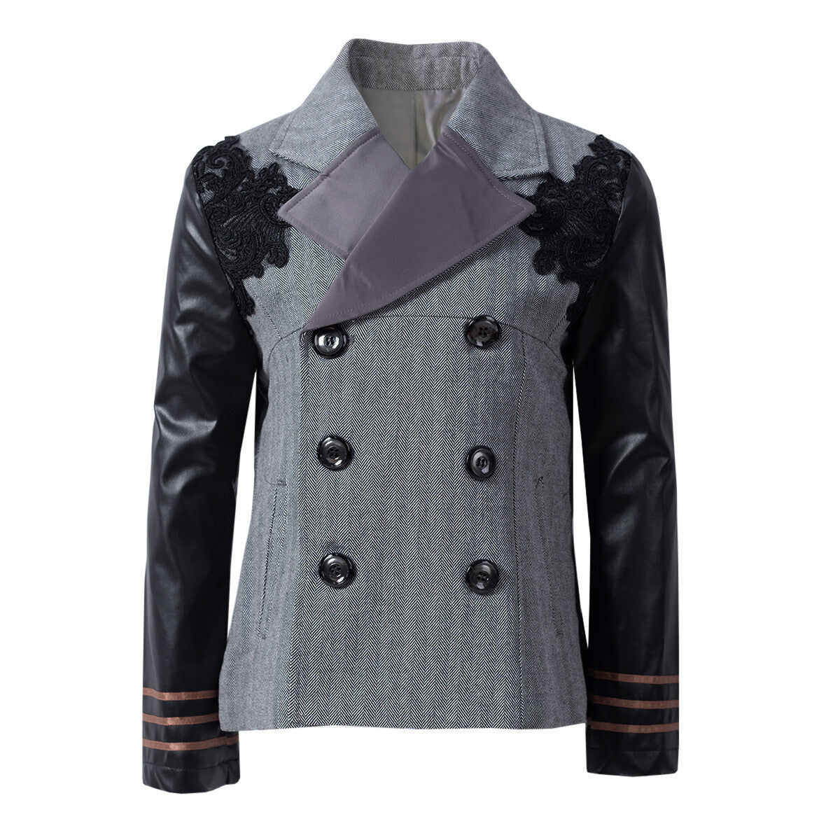 Boys Smart Blazer Jacket Kids Formal School Coat Casual Suit 4-14Y