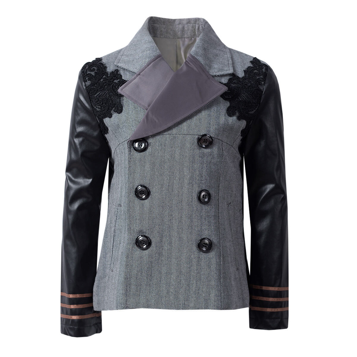 Boys Smart Blazer Jacket Kids Formal School Coat Casual Suit 4-14Y