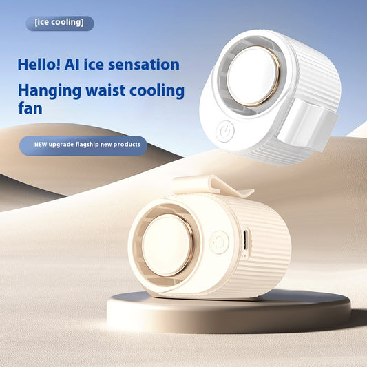High Speed Wrist Hanging Fan Usb Charging Back Clip Little Fan