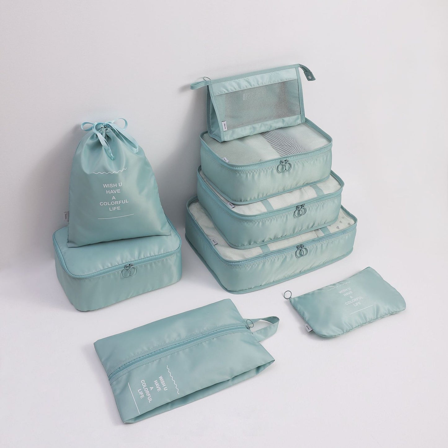 Waterproof Oxford Cloth Toiletry Makeup Organizer Set For Sorted Storage