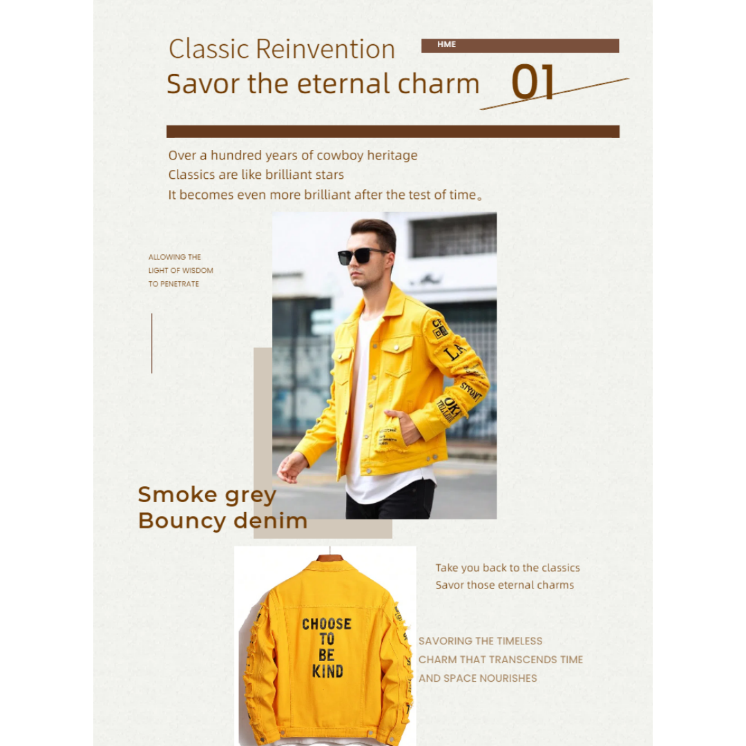 Korean-style Loose Denim Jacket