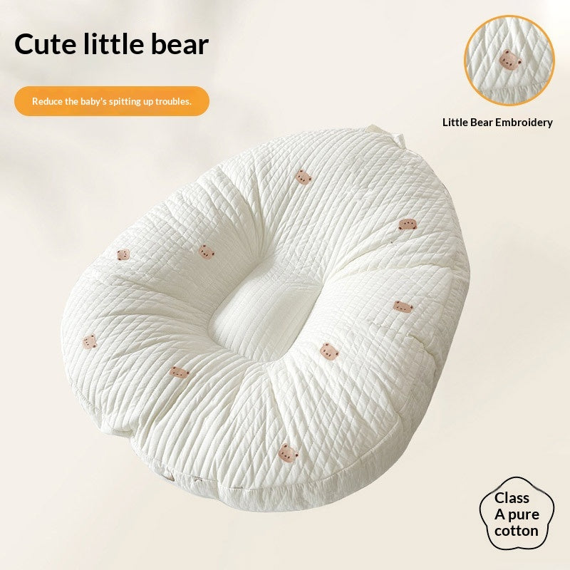 Sloped Breastfeeding Pillow Pure Cotton Removable And Washable Japanese And Korean Style
