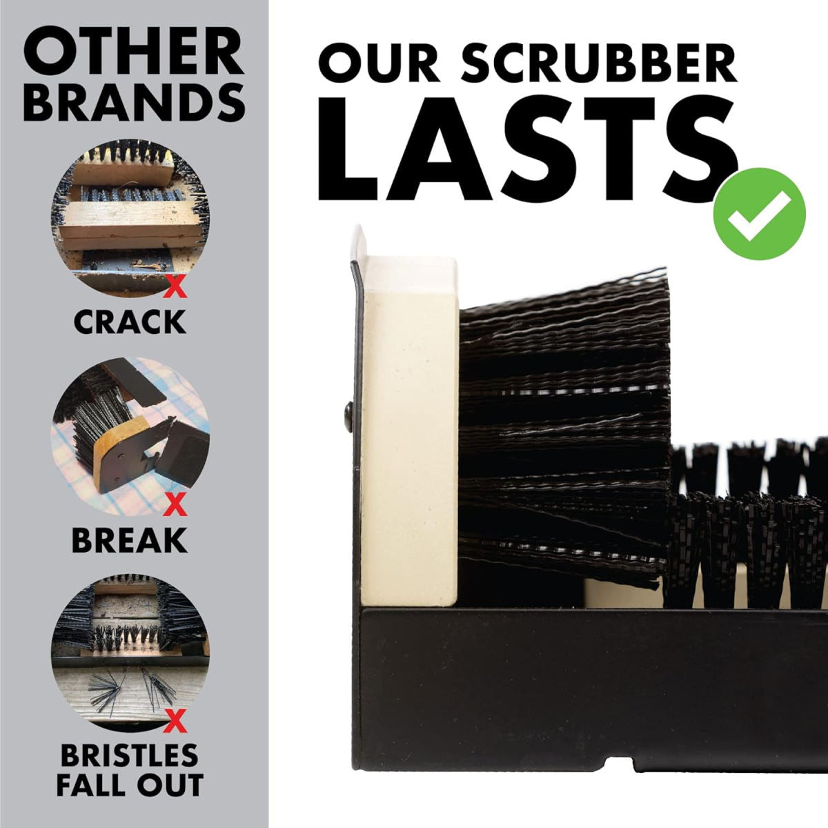 Iron Outdoor Mud-removing Shoe Brush