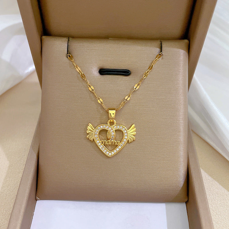 Angel Of Love Light-Luxury Fashion Necklace For Women