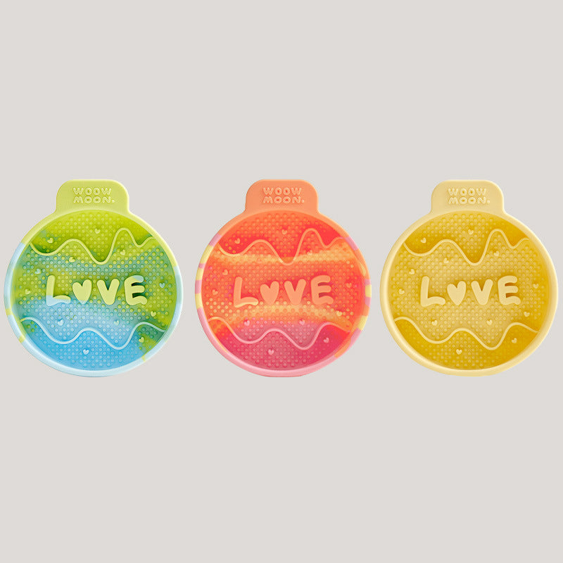 Small And Medium Dogs And Cats Silicone Slow Feeding Bowl