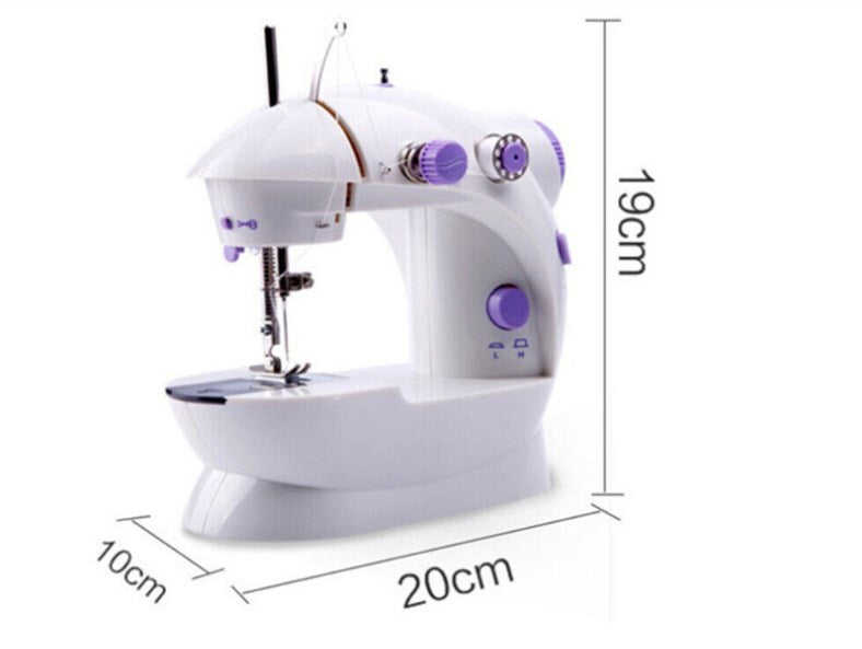 Portable Mini Electric Sewing Machine Multifunctional Desktop Tailor Home Use