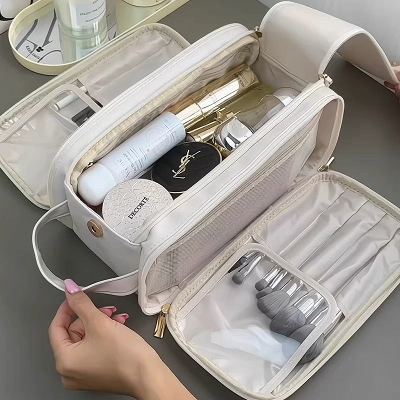 Waterproof High-Grade Makeup Brush And Toiletries Travel Storage Box