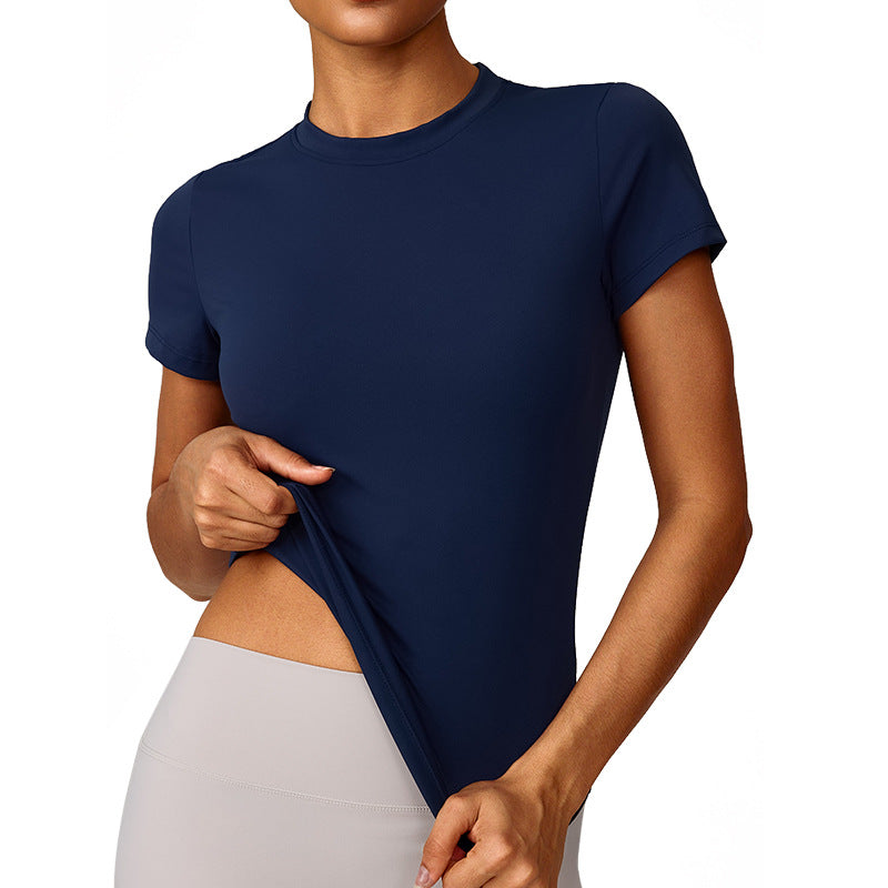 Womens Short-sleeved Blouse For Outdoor Sports