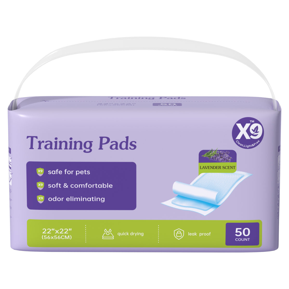 Lavender Scented Disposable Pet Training Pads