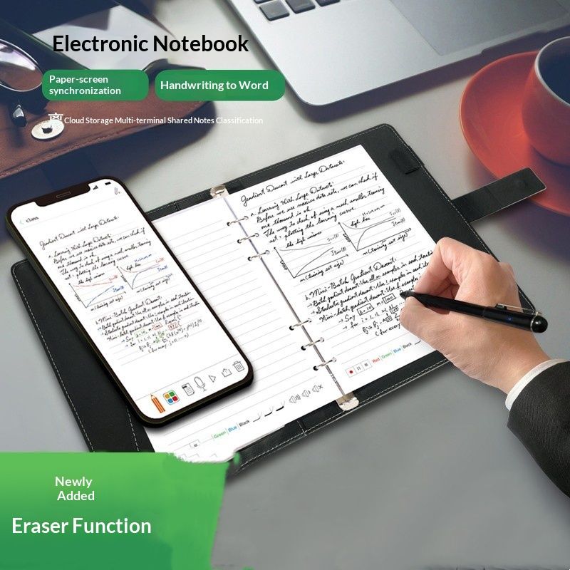 Electronic Notebook Smart Handwriting Office Notebook With Paper-Screen Synchronization