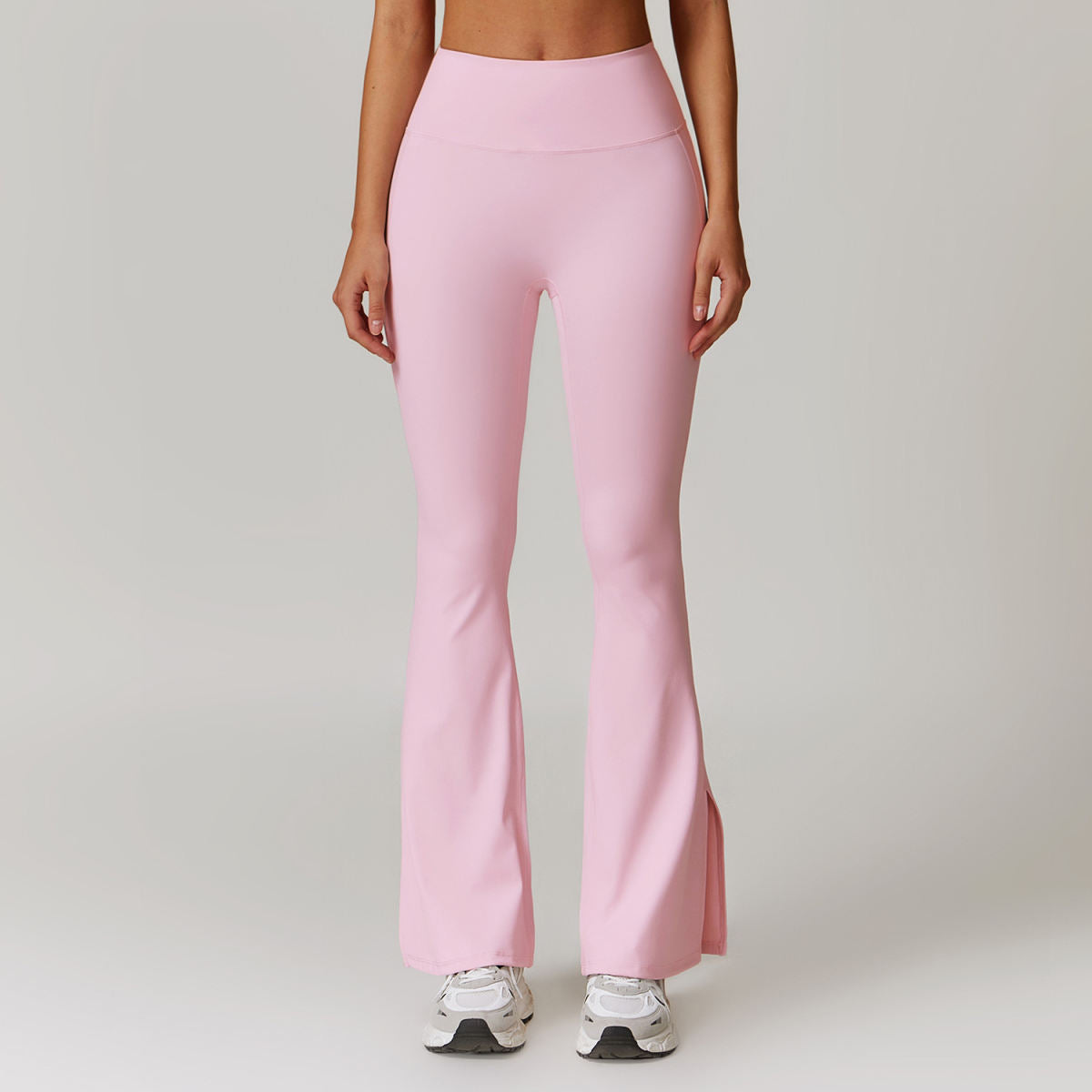 Skinny Peach Hip Raise Yoga Pants Running Sports Bell-bottom Pants
