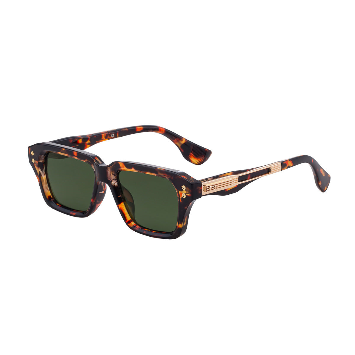 5206 Best-Selling Square Frame Sunglasses Square Metal Sun Glasses