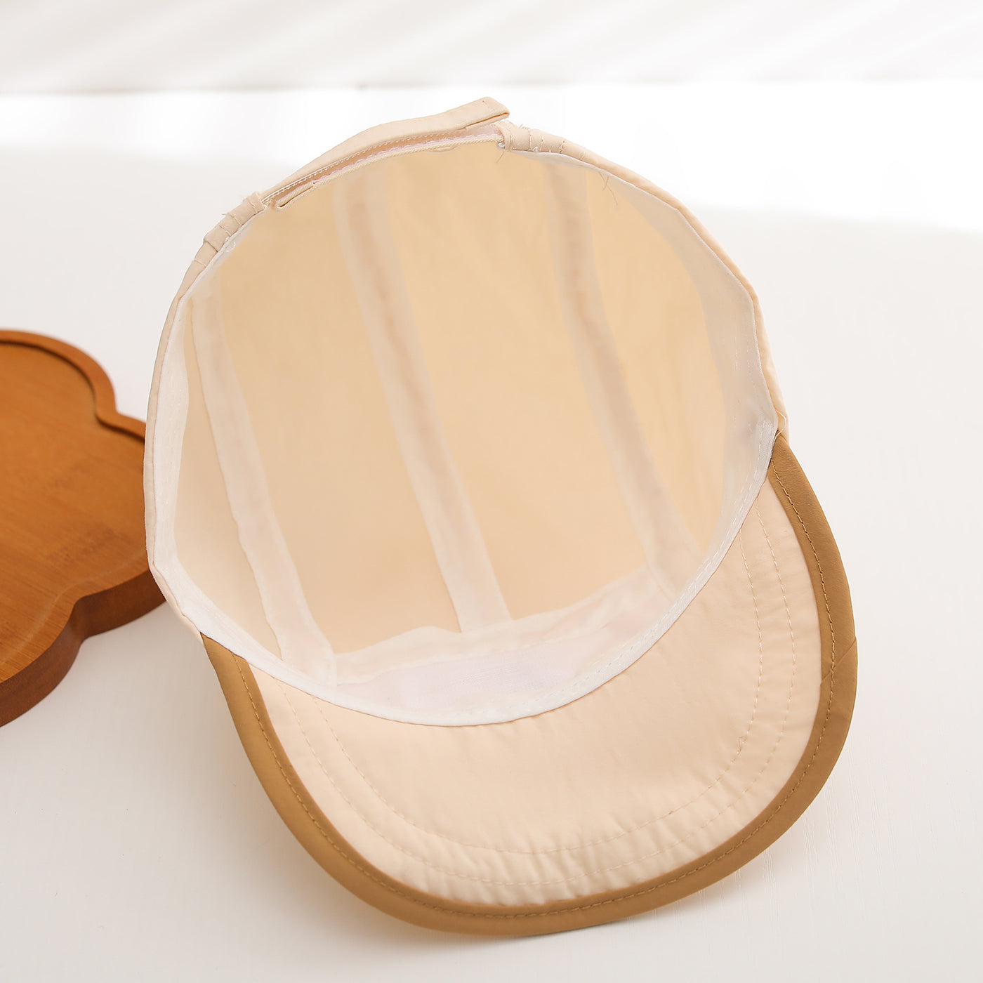 Light And Breathable, Quick-drying NICE Letter-stitched Five-panel Hat With Contrasting Edges And Casual Design For Children. Outdoor Breathable