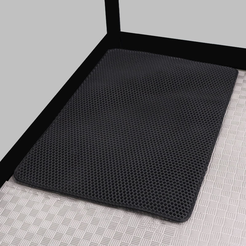 Filtered Pet Litter Mat With Leak Proof And Odor Control Features
