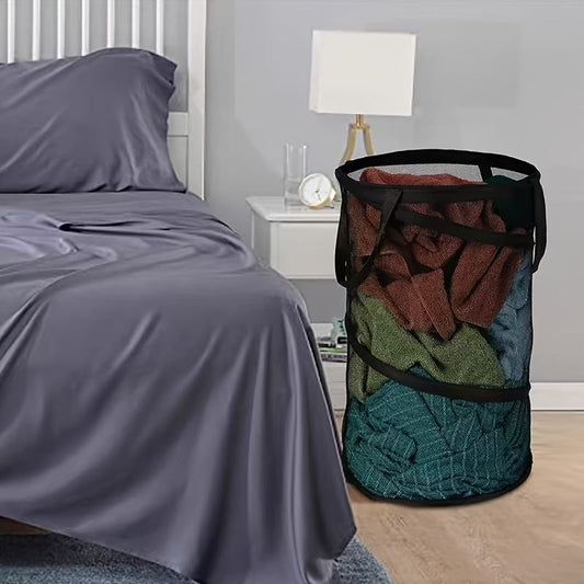 Large Foldable Laundry Basket Clothing Storage Bin