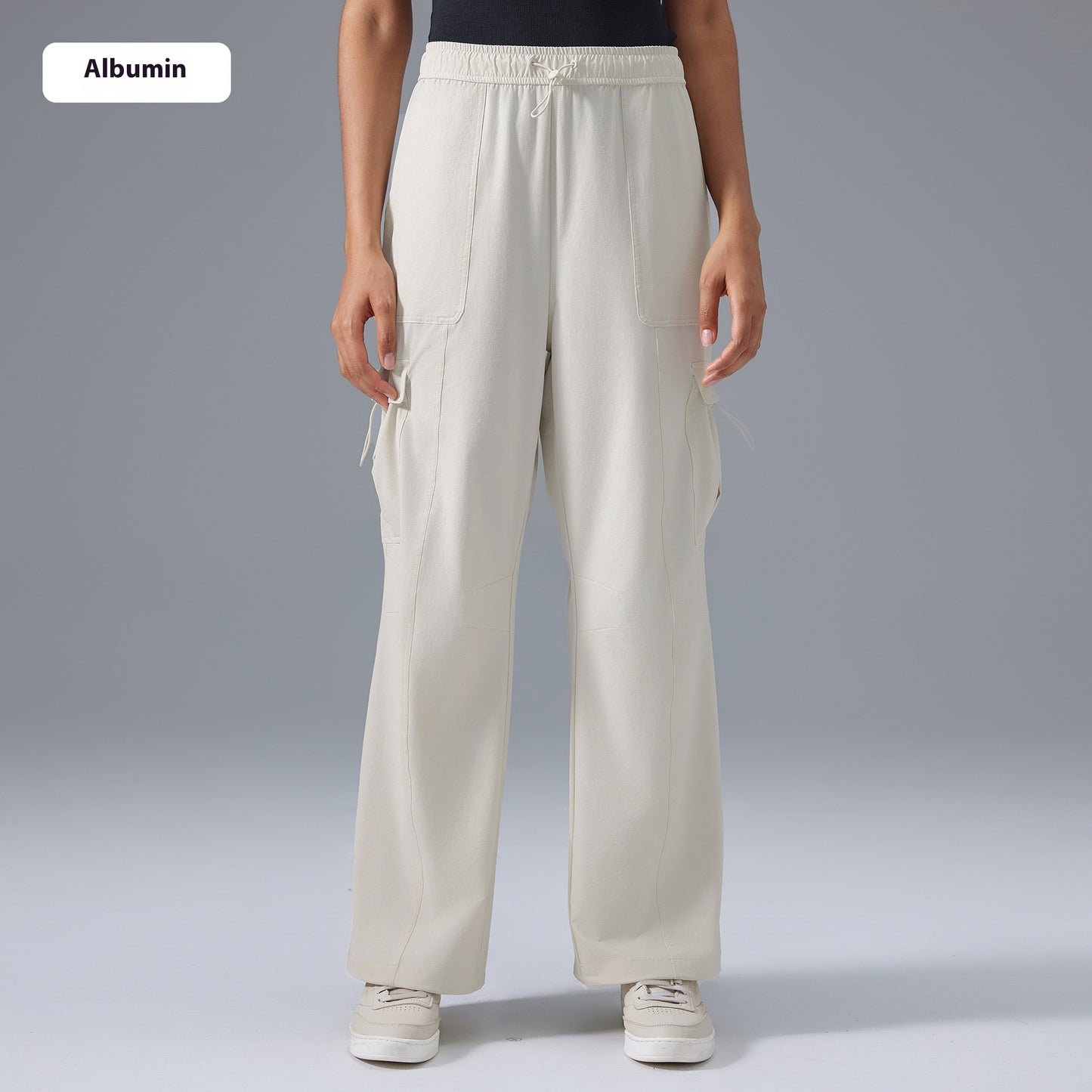 Loose Tappered Wide Leg Sports Fitness Casual Trousers