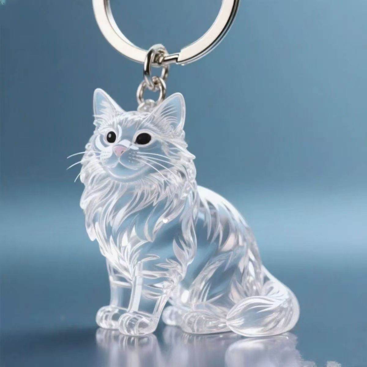 Cute Pet Souvenir Bag Keychain