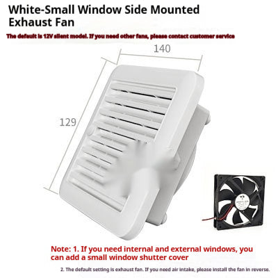 Refrigerator Ventilating Fan Cooling Vent Louver
