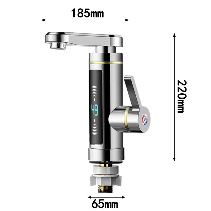 Instant Electric Faucet With Digital Display For Fast Heating And Cooling