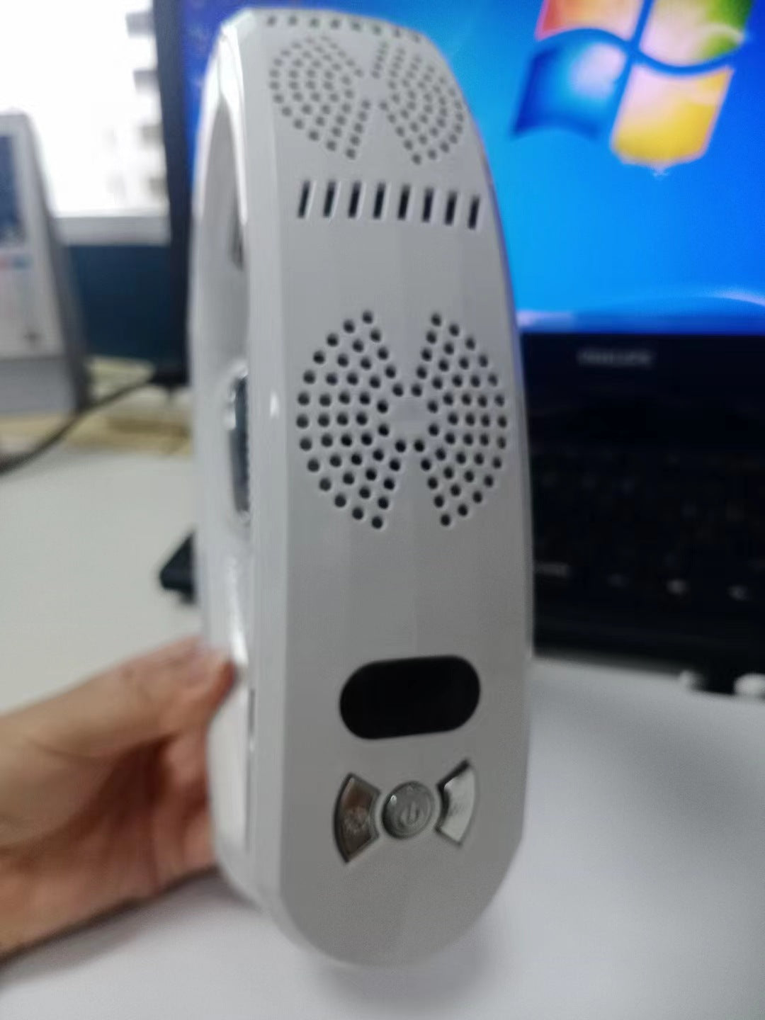 Halter Cooling Fan USB Charging Portable Leafless