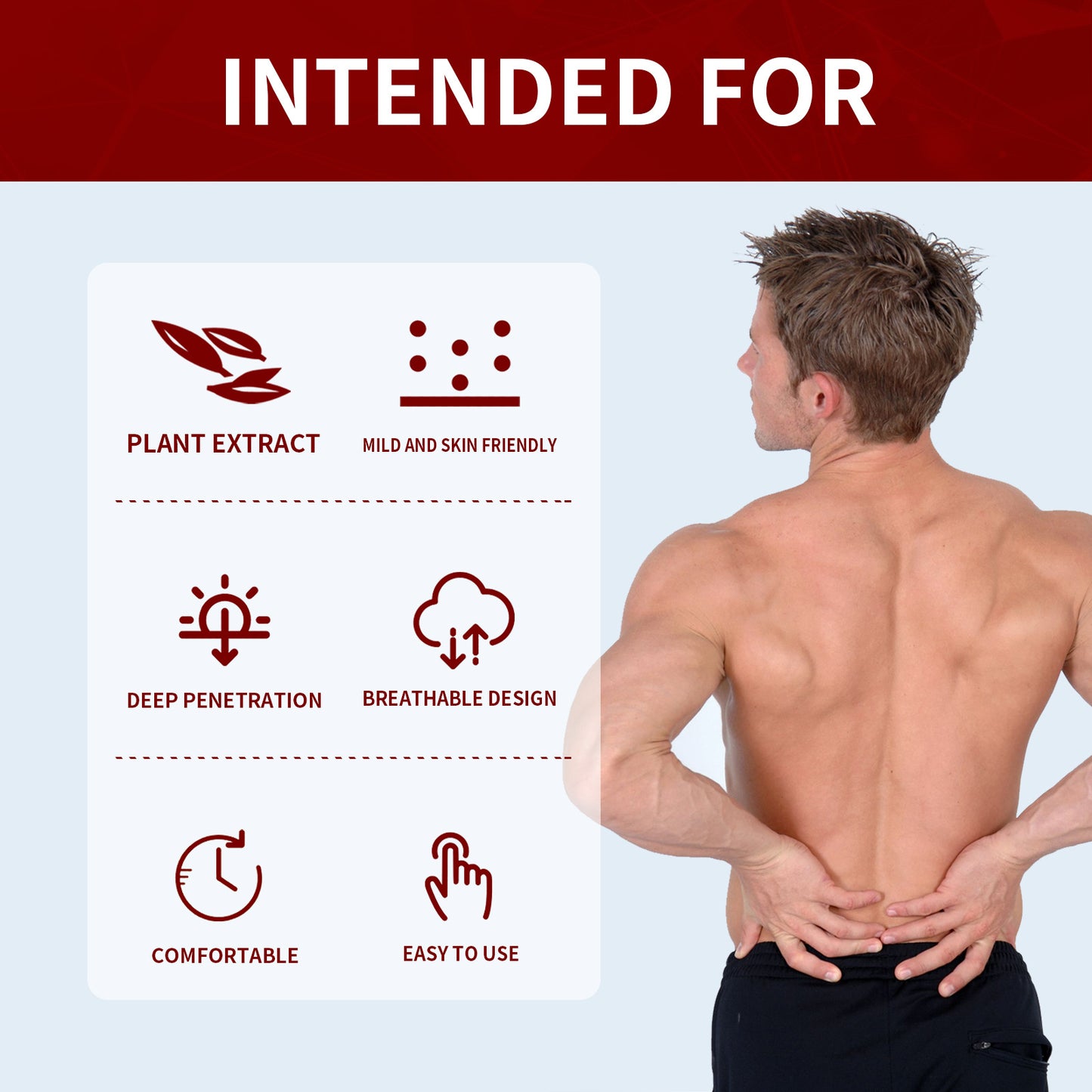 Refreshing And Soft Waist Care Patch
