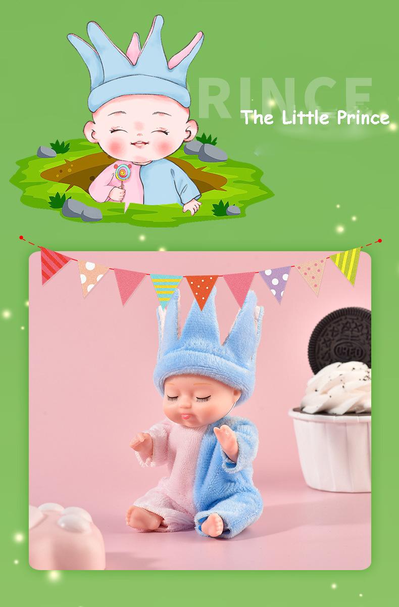 6 Newly Upgraded Sleeping Princess Dolls Girls' Toy Gift Box Set Adorable Princess Figures In Various Styles