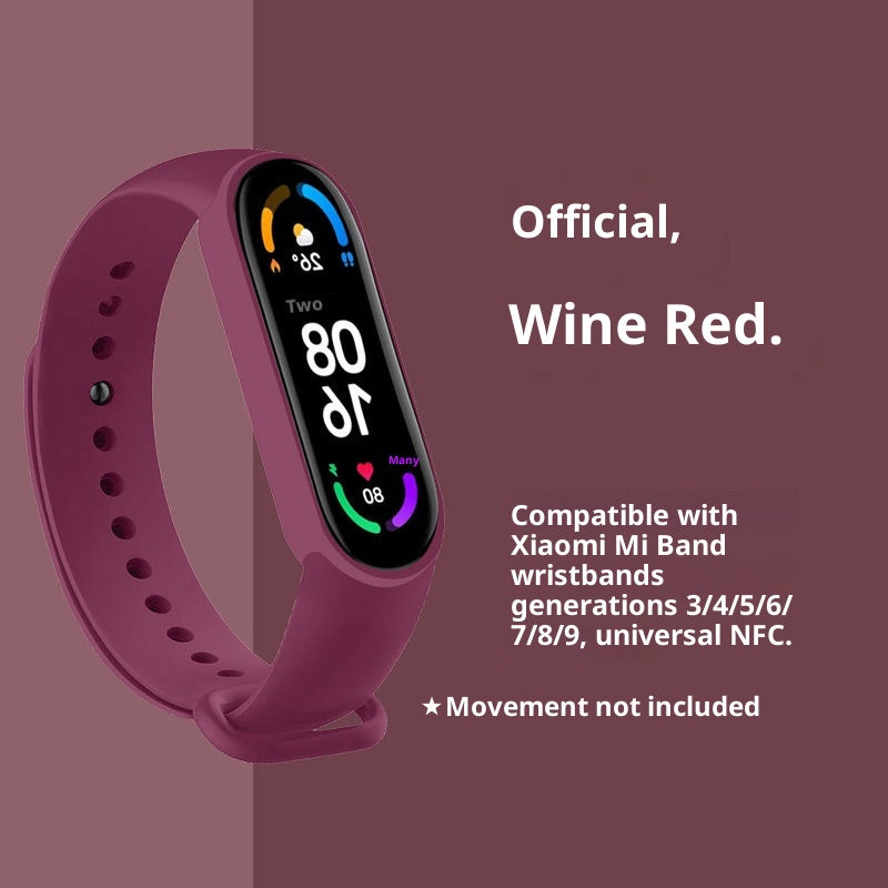 Applicable To Band 8 Strap TPU Split Wristband Smart