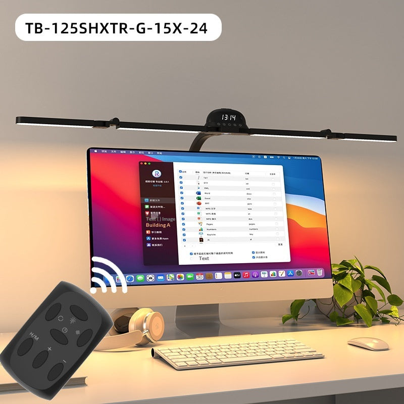 Study Clip-on Lamp Desk Lamp For Computer Screens Eye-care Table Lamp For College Students