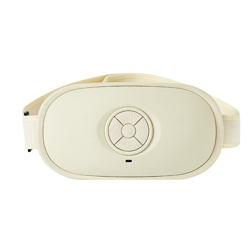 Charging Needle Stone Abdominal Massager Moxibustion Simulation Red Light Hot Compress On The Abdomen