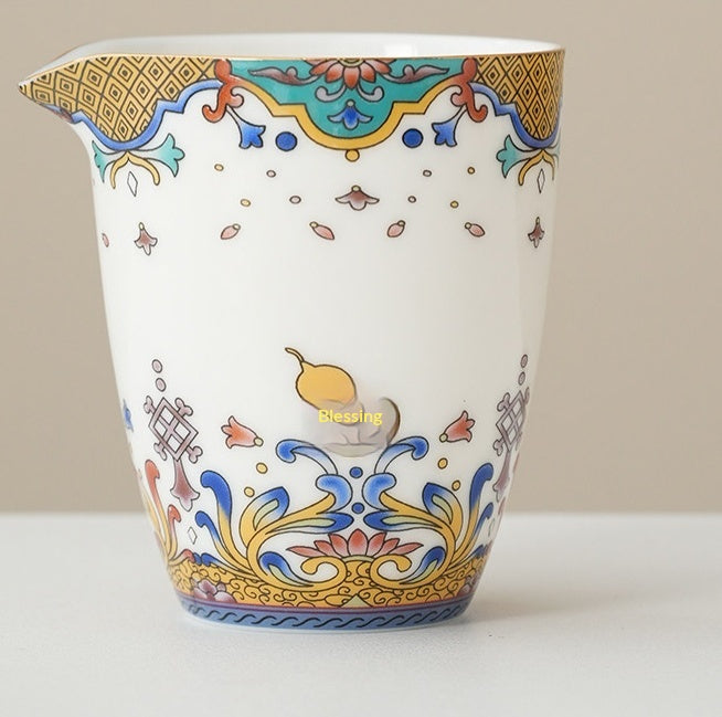 High-end, Exquisite Ceramic Teapot And Tea-serving Set