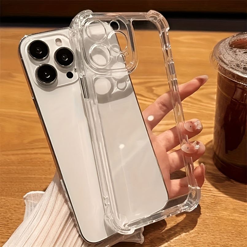 Applicable Transparent Mobile Phone Four-corner Drop-resistant Space Shell