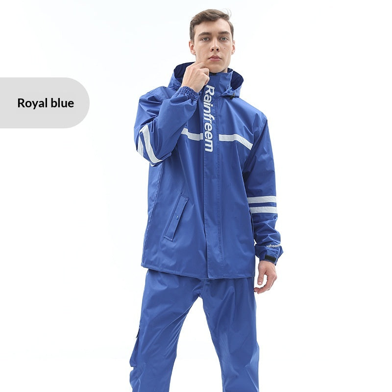 Electric Vehicle Raincoat Set Full-body