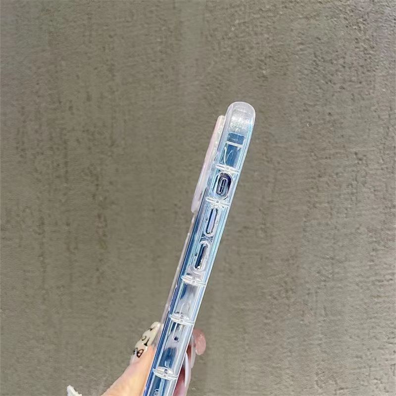 All-inclusive Drop-resistant Love Makeup Mirror Phone Case