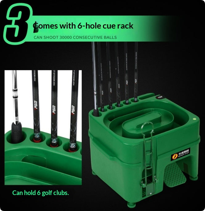 PGM Newly Upgraded Semi-Automatic Ball-Feeding Machine For Indoor Golf