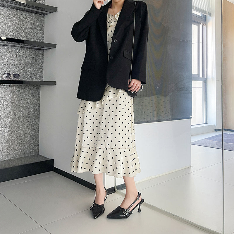 Women 2026 Summer New Pointed Toe Kitten Heel Closed Toe Sandals, British Style High Heels With Single Strap Buckle