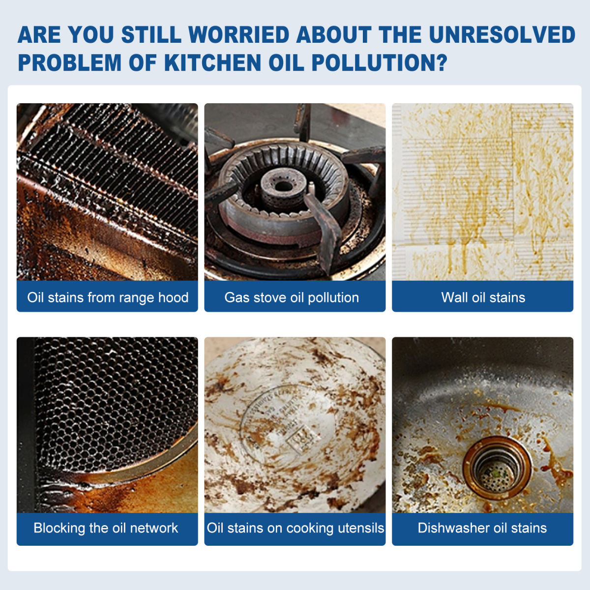 Kitchen Grease Cleaning Tablets