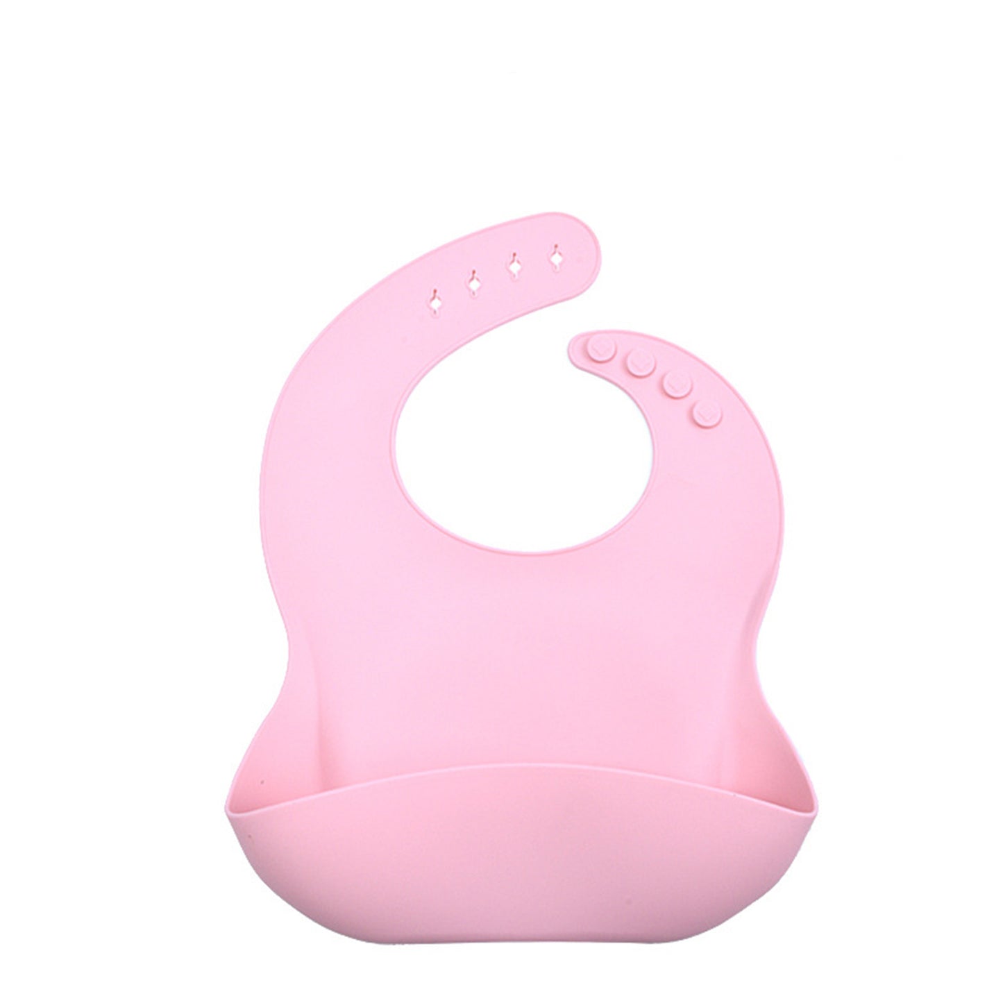 Soft Silicone Baby Bibs - Waterproof, Adjustable & BPA-Free For Infants & Toddlers 10-72 Months, Unisex Feeding Essentials In 7 Colors