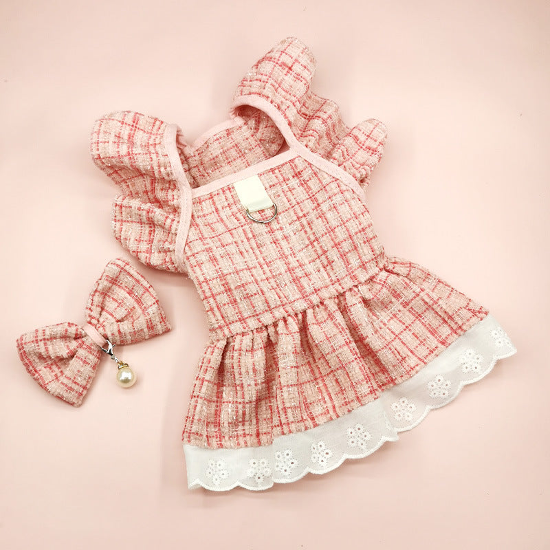 Spring And Autumn Small Dog Poodle Pet Clothing
