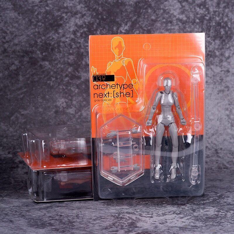 SHF Body Model With Articulated Joints Posable Action