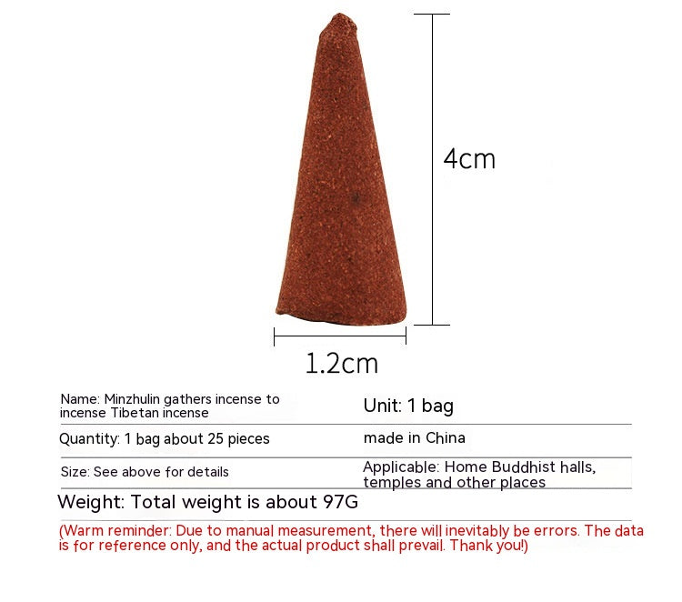 Natural Ancient Method Cigarette Supply For Powder Tower Incense Feeding